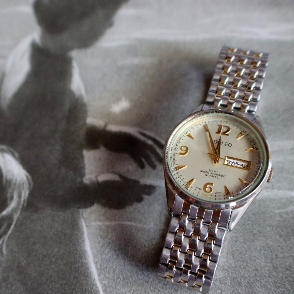Adolfo Men's Day-Date Watch